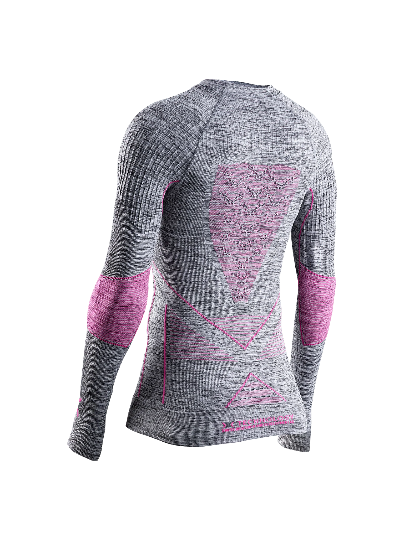 ENERGY ACCUMULATOR 4.0 MELANGE SHIRT LG SL WMN - Image 2